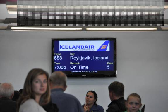 Embarcando em Orlando (EUA) para Reykjavik, na Islândia (nem parece verdade!)